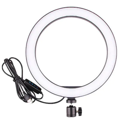 Ring Light Sem Tripé Iluminador Led Usb 6.5 Polegadas - KP-PL17 Fornecedor Atacado Caixa Fechada