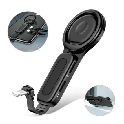 Adaptador IOS Lightning P2 para Áudio e Carregamento Lehmox - LE-250 Fornecedor Atacado Caixa Fechada