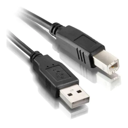 Cabo de Impressora Usb 2.0 AM + BM 150cm - 03506 Fornecedor Atacado Caixa Fechada
