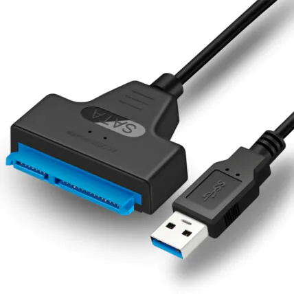 Conversor Usb 2.0 Para Hd Sata Com Sete Pinos KNUP - KP-HD015 Fornecedor Atacado Caixa Fechada
