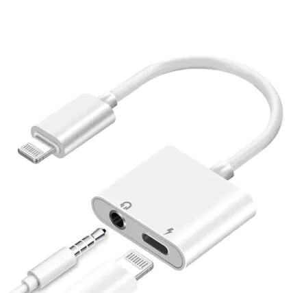 Cabo Adaptador P2 Lightning IOS para Áudio e Carregamento Verde - ZJT-IP8-02-Z Fornecedor Atacado Caixa Fechada