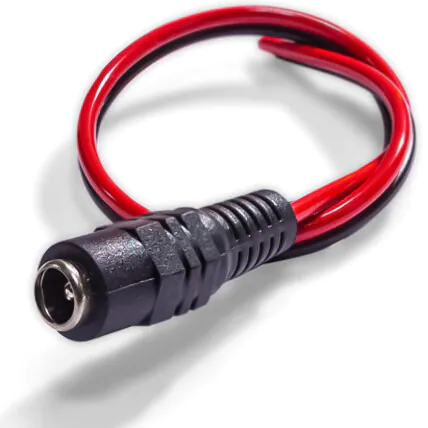 Conector P4 Rabicho Fêmea para Fontes e CFTV - SIGMA-P402 Fornecedor Atacado Caixa Fechada