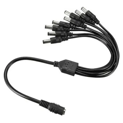 Conector Rabicho 1x8 P4 de Câmera CFTV Luatek - LKP-128 Fornecedor Atacado Caixa Fechada