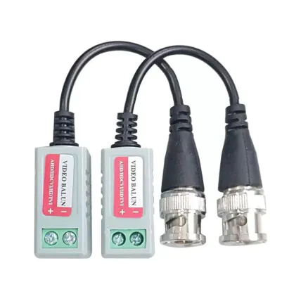 Vídeo Balun Utp Passivo Conector Bnc Transceiver para Câmera 300M - 02942 CP05 Fornecedor Atacado Caixa Fechada
