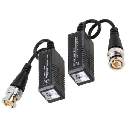Vídeo Balun UTP Passivo Conector Bnc Transceiver para Câmera 300M - 02941 CA03 Fornecedor Atacado Caixa Fechada