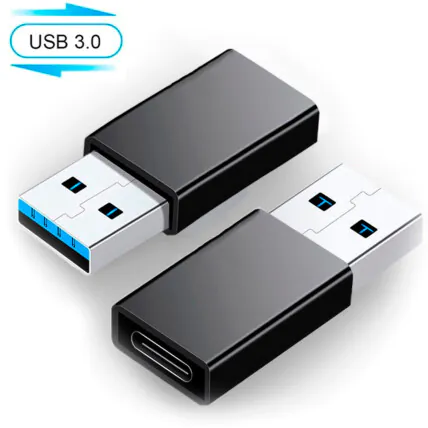 Adaptador Usb Tipo C Fêmea para USB 3.0 Macho ADT 090 - AN300 Fornecedor Atacado Caixa Fechada