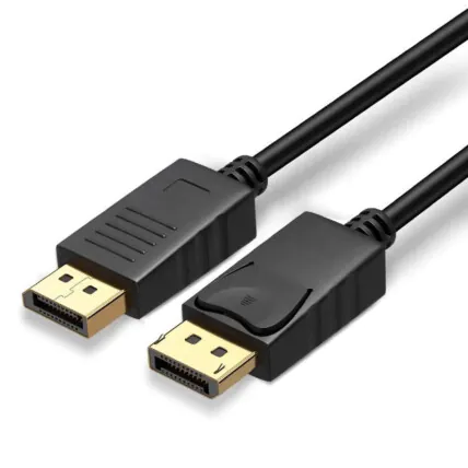 Cabo DisplayPort 4K UltraHD Blindado 3 Metros Knup KP-YP5006 3M Fornecedor Atacado Caixa Fechada
