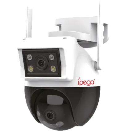 Câmera de Segurança Wifi Externa 3MP com Lente Dupla ÍPEGA - KP-CA199 Fornecedor Atacado Caixa Fechada