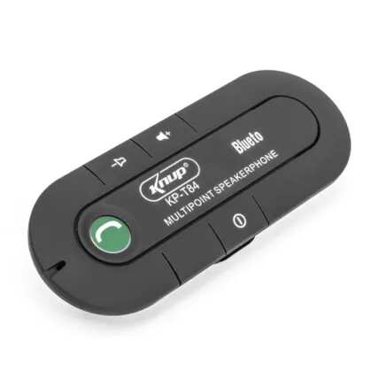 Transmissor Bluetooth Receptor de Áudio Veicular para Atender Ligações - KP-T84 Fornecedor Atacado Caixa Fechada
