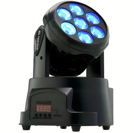 Canhão Moving Head 84w Leds Rgb Strobo Dmx Balada Festa Dj Fornecedor Atacado Caixa Fechada