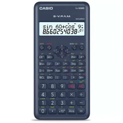 Calculadora Cientifica CASIO 2nd Edition 240 funções - FX-82MS Fornecedor Atacado Caixa Fechada