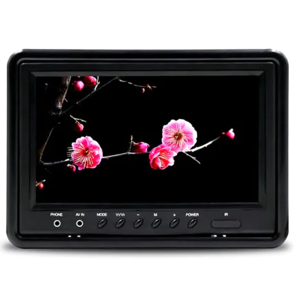Monitor LCD 9 Polegadas para Automoveis 1024x600 KNUP - KP-S133 Fornecedor Atacado Caixa Fechada