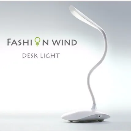 Luminária de LED Flexivel de Mesa Modelo Abajur Portátil Verde - TD-001 /011 Fornecedor Atacado Caixa Fechada
