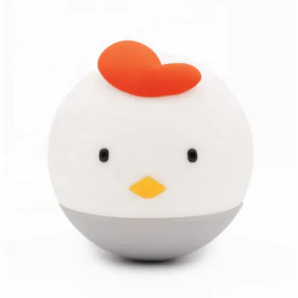 Luminária Led Cuckoo Chicken de Silicone Recarregável - H-L-12 Fornecedor Atacado Caixa Fechada