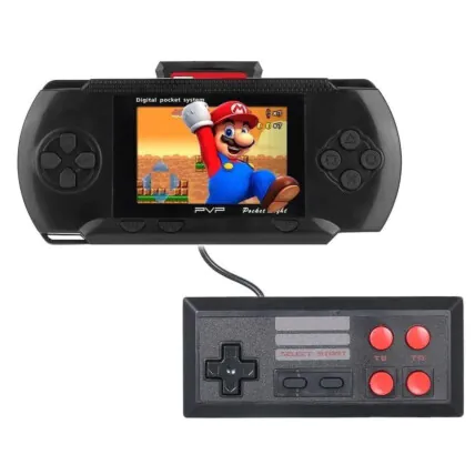 Game Console 8-bit Retro Portátil 132 Jogos em 1+ Cartucho com 28 Jogos e Controle - 03355 / GC37-160 Fornecedor Atacado Caixa Fechada