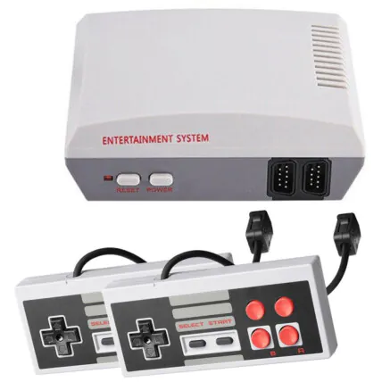 Vídeo Game Retrô 8 Bits Com 620 Jogos na Memória e 2 Controles - GC05 Fornecedor Atacado Caixa Fechada