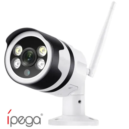 Câmera de Segurança IP Wifi formato Bullet Ípega - KP-CA144 Fornecedor Atacado Caixa Fechada