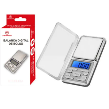 Balança Digital de Precisão para Joias Portátil de Bolso - KA-B108 Fornecedor Atacado Caixa Fechada