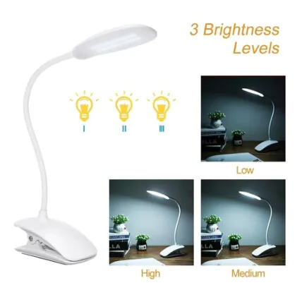 Luminária De Mesa Led Recarregável e Flexível - XZ-200B Fornecedor Atacado Caixa Fechada