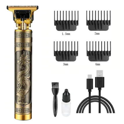 Máquina de Cortar Cabelo e Barba Recarregável Usb C INOVA - KV-131 Fornecedor Atacado Caixa Fechada