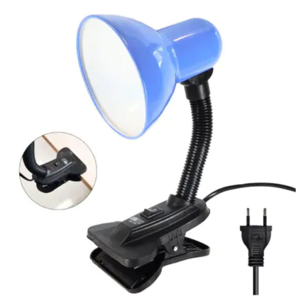Abajur de Mesa Luminária com Garra Presilha Bivolt - TOP0642 Fornecedor Atacado Caixa Fechada