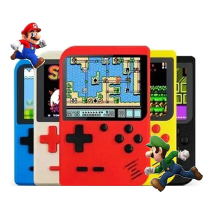 Vídeo Game Portátil Mini Retrô 400 Em 1 SUP Game Box - LE-383 Fornecedor Atacado Caixa Fechada