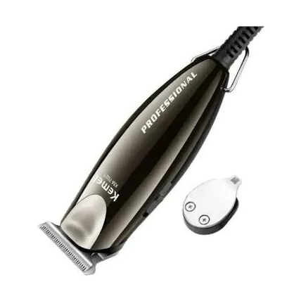 Maquina de Cortar Cabelo Kemei com Fio Bivolt Aparador Finalizador Profissional - KM-7021 Fornecedor Atacado Caixa Fechada