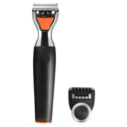 Aparador e Barbeador 3 Em 1 Com Laminas de Inox de Corte Duplo Bivolt Preto Multilaser - EB024 Fornecedor Atacado Caixa Fechada
