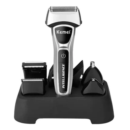 Maquina de Cortar Cabelo Kemei 12 em 1 Portátil Profissional - KM-671 Fornecedor Atacado Caixa Fechada