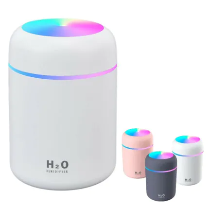 Mini Umidificador Difusor Aromatizador Com Led RGB - AN-JS01 Fornecedor Atacado Caixa Fechada