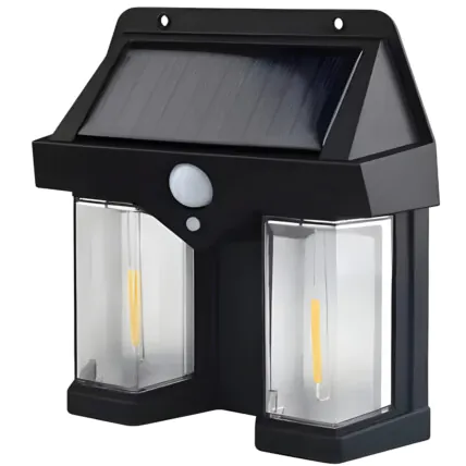 Luz De Led Arandela Solar Parede Sensor De Presença Rústica - ON-LU107 Fornecedor Atacado Caixa Fechada