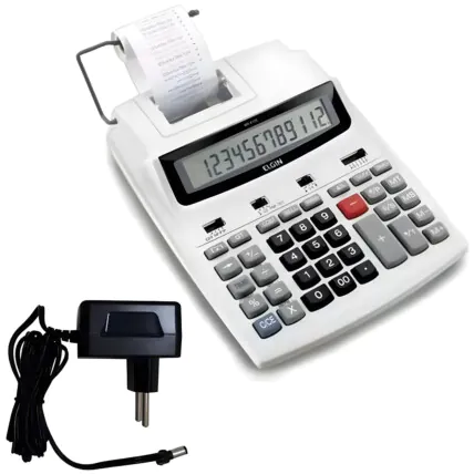 Calculadora Eletrônica E Impressora 12 Digitos Ma5121+ Fonte Cor Branco Fornecedor Atacado Caixa Fechada