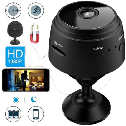 Câmera sem fio Discreta com Visão Noturna e Detecção de Movimento para Interior e Exterior IP A9 LEHMOX - LEY-144 Fornecedor Atacado Caixa Fechada
