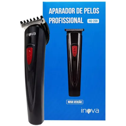 Máquina de Barbear sem Fio Recarregável INOVA - HQ-209 Fornecedor Atacado Caixa Fechada