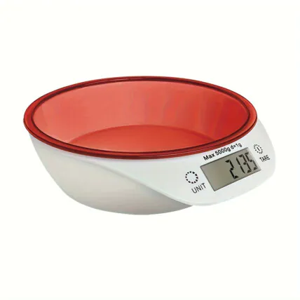 Balança Digital de Cozinha com Bandeja 5KG com Display - ZD-9 Fornecedor Atacado Caixa Fechada