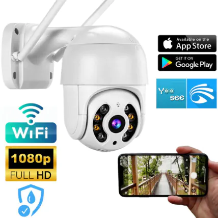 Camera Ip Wifi Yoosse Com Antena Visão Noturna StarMega ST-102 Fornecedor Atacado Caixa Fechada