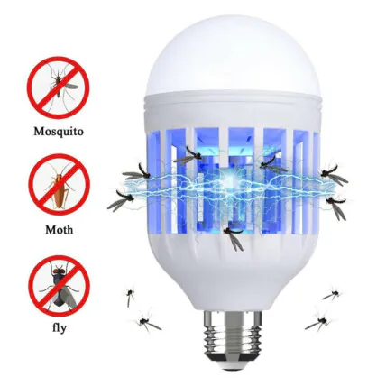 Lampada Mata Mosquito Pernilongo Uv Led Repelente 15w MWD 663 Fornecedor Atacado Caixa Fechada
