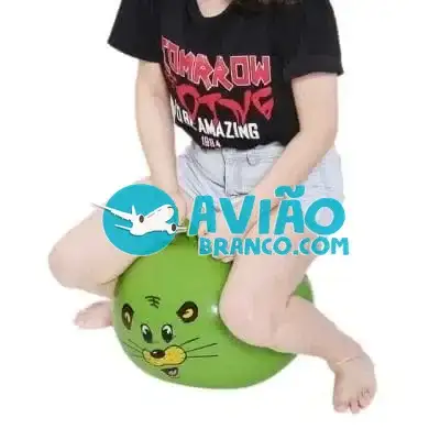 Brinquedo Bola Pula Pula Inflável Com Alça Fornecedor Atacado Caixa Fechada