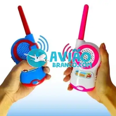 Rádio Comunicador Walkie Talkie Infantil Fornecedor Atacado Caixa Fechada