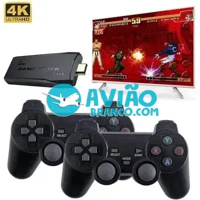 Video Game Stick com 2 Controles Sem Fio Fornecedor Atacado Caixa Fechada