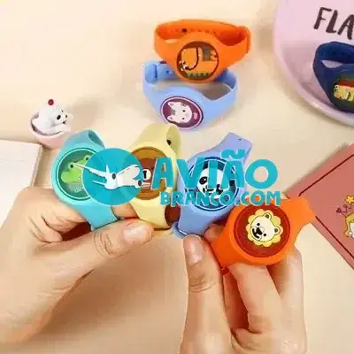 Pulseira Repelente Infantil Anti Mosquito Led Fornecedor Atacado Caixa Fechada