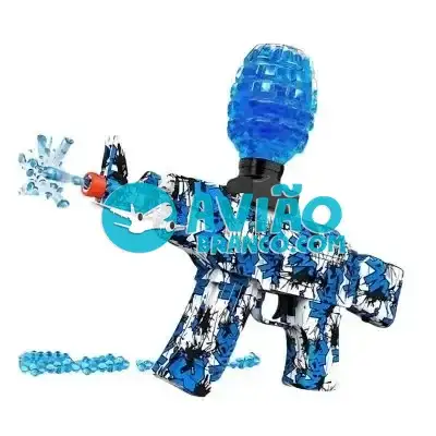 Arma Pistola Lançador de Bolinha de Gel Recarregável AK 47 Fornecedor Atacado Caixa Fechada