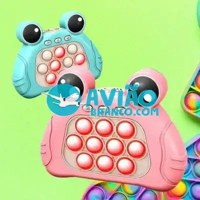Pop It Eletronico Fidget Brinquedo De Apertar Anti Stress Bichinhos Sapinho Fornecedor Atacado Caixa Fechada