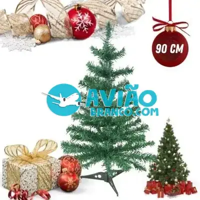 Árvore De Natal Pinheiro Verde 90 CM Fornecedor Atacado Caixa Fechada
