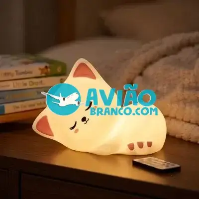 Luminária LED Decorativa de Gato Fornecedor Atacado Caixa Fechada