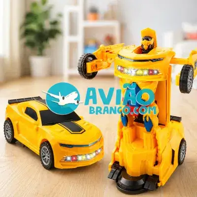 Carro Robô Transformers Deform Robot Som E Luz Fornecedor Atacado Caixa Fechada