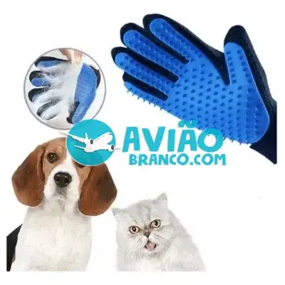 Luva Pet Escova Tira Remove Pelo Cachorro Gato Nano Magnética Fornecedor Atacado Caixa Fechada
