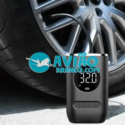 Calibrador Compressor Digital Portátil Sem Fio Pneu Carro Bike Fornecedor Atacado Caixa Fechada
