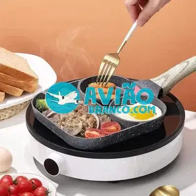 Frigideira Multifuncional 3 em 1 Antiaderente Fornecedor Atacado Caixa Fechada