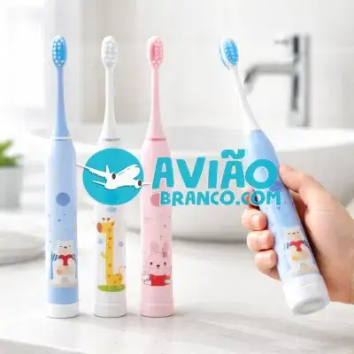 Escova Elétrica Infantil Dental Macia Recarregável USB Fornecedor Atacado Caixa Fechada